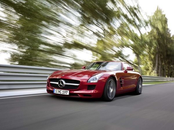 Mercedes benz slr gullwing 2010 #6