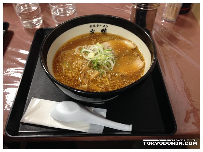 삿포로 라멘 맛집인 "무사시(札幌ラーメン 武蔵)"