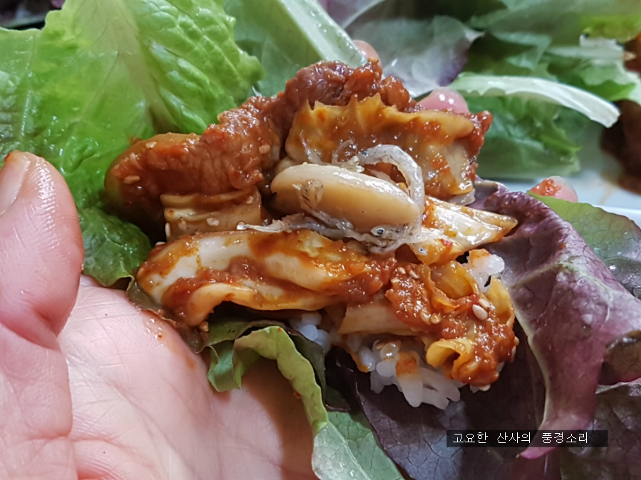 제육밥상 이미지