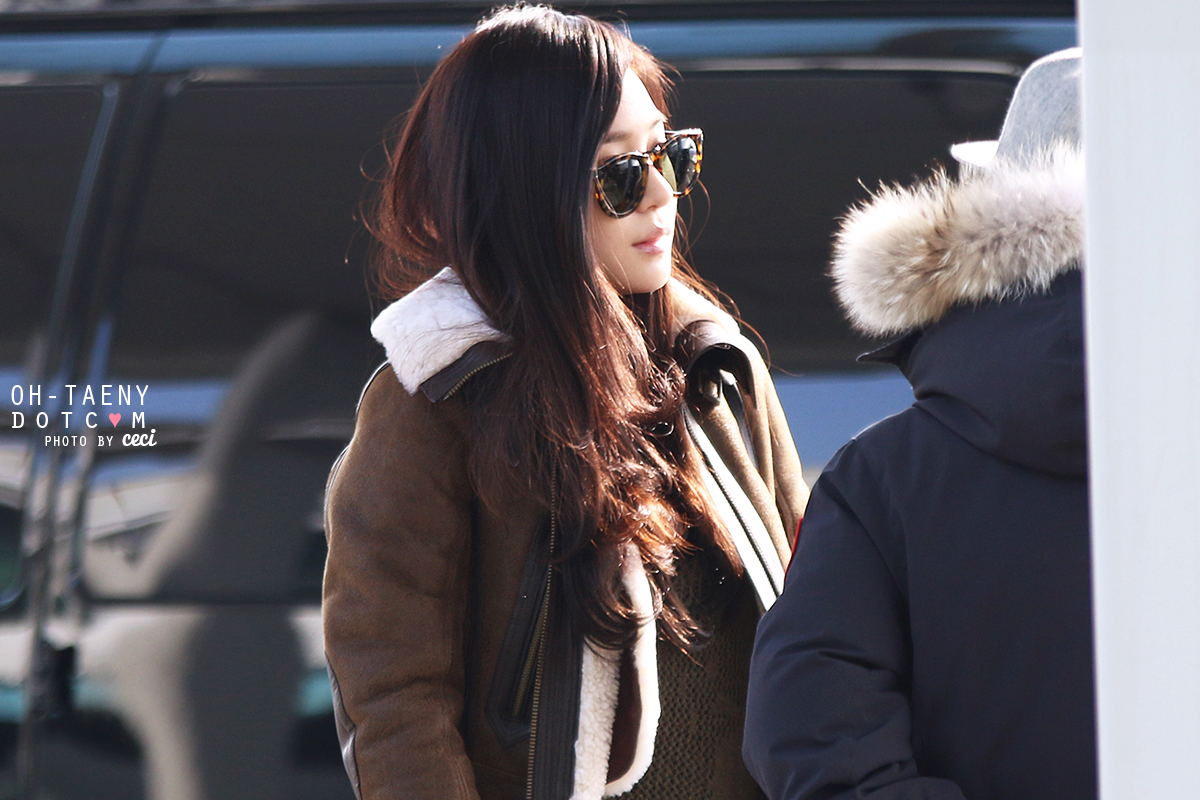 [PIC][03-01-2014]Yuri và Tiffany khởi hành đi Milan - Ý để chụp hình cho Burbery vào sáng nay 256B4E3C52CAAA80220A4D